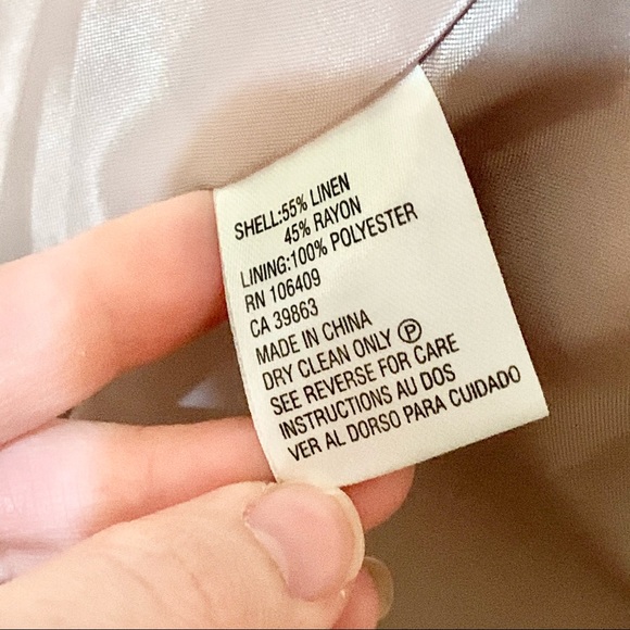 Neutral Embroidered Blazer - Picture 12 of 12